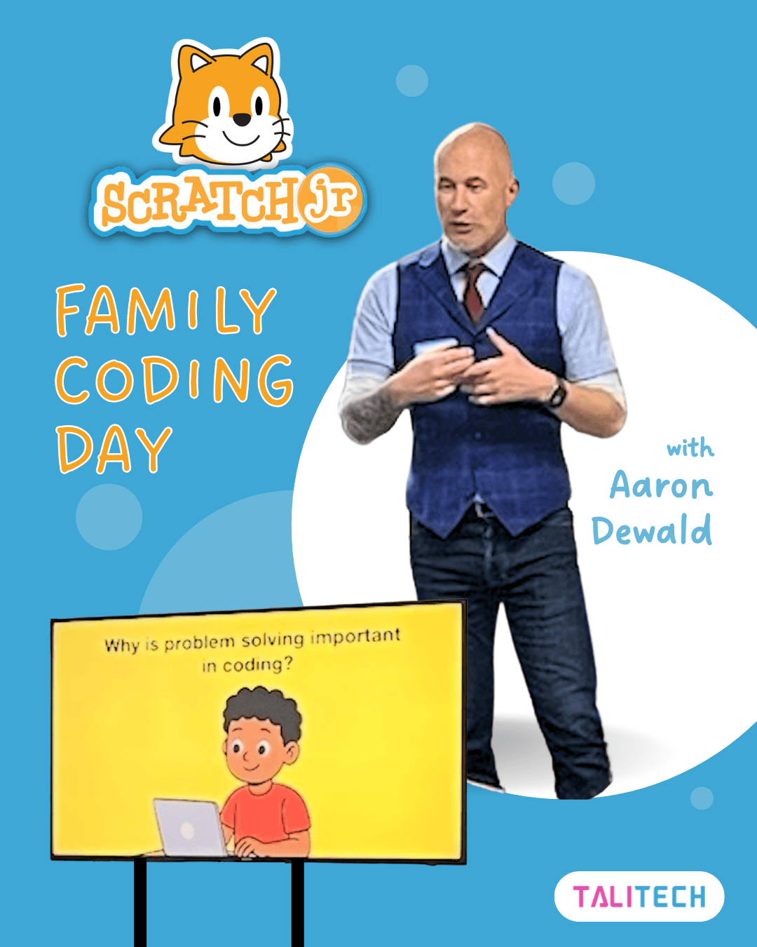 Students showing off Scratch projects